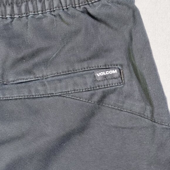 Volcom jogger / street wear pants men's size M grey tapered - Picture 7 of 11
